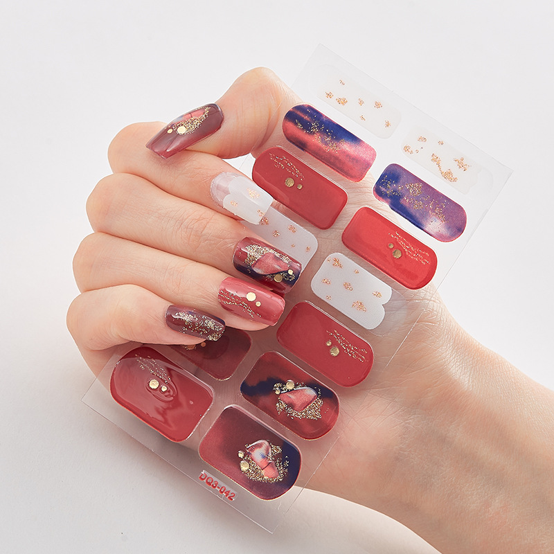 Laser-Generated Nail Art Film