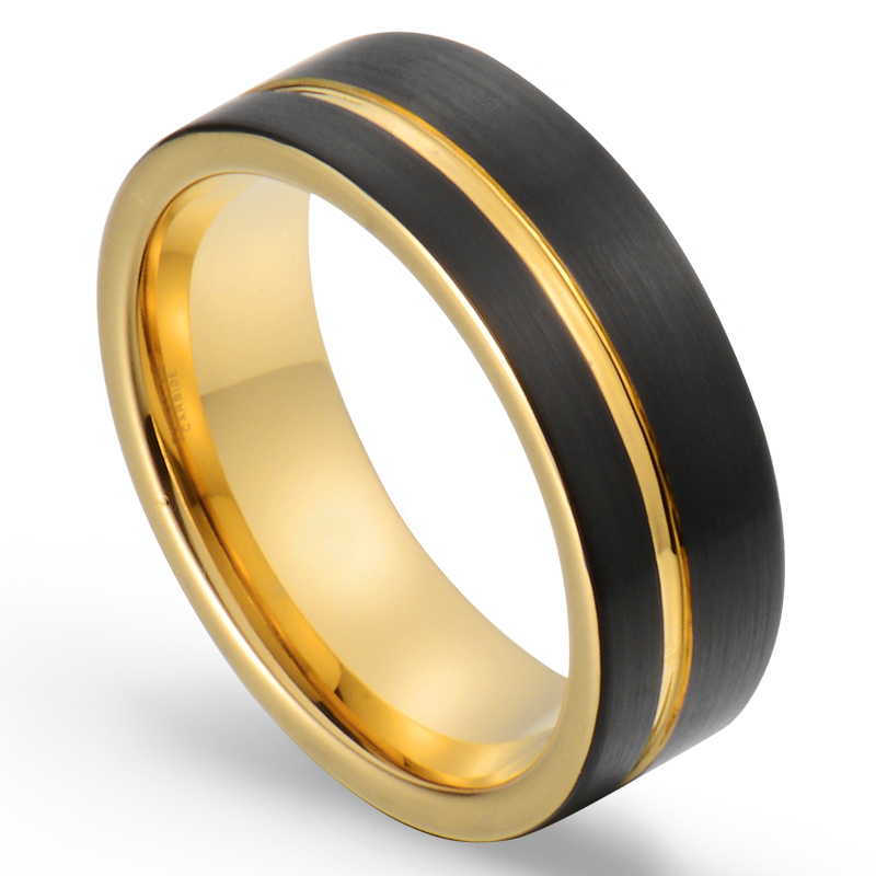 Ring Tide Tungsten Gold Jewelry Ring 6 65ace329 e14e 4096 b39f 20acf08be467 Ring Tide Tungsten Gold Jewelry Ring