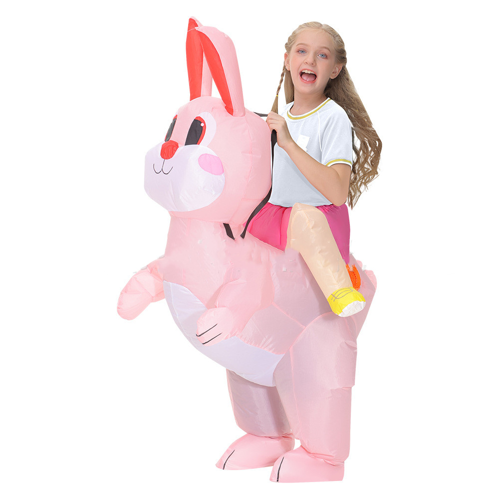 costume gonflable lapin