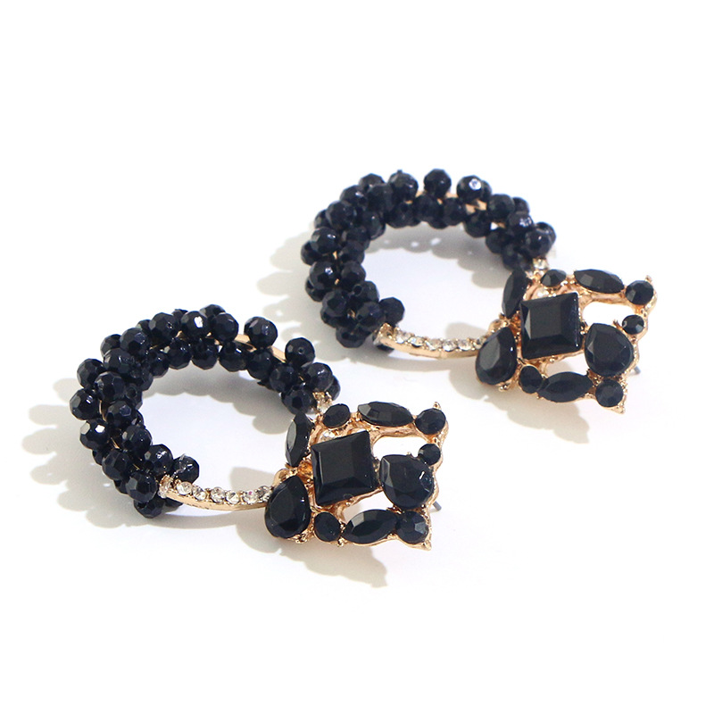 Fashion Earrings Retro Colored Diamond Exaggerated Round Earrings 4 6790ba83 d169 4907 a1b2 536041d4b2fe Fashion Earrings Retro Colored Diamond Exaggerated Round Earrings