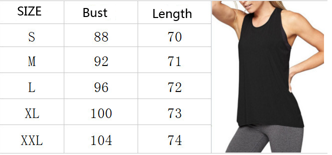 69076f52 2dc3 4efb 8083 e6bf6531e696 - Yoga Shirt Active-Tank-Top Sports-Vest Racerback Gym Fitness Workout Women's Sleeveless