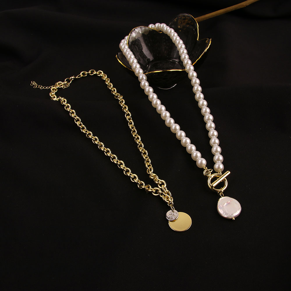 Pearl Double Layered Necklace Female Niche Design Sense Net Red Necklace Retro Exaggerated Clavicle Chain 4 691fa565 c5b8 4095 86dd f9b395c20dea Pearl Double Layered Necklace Female Niche Design Sense Net Red Necklace Retro Exaggerated Clavicle Chain