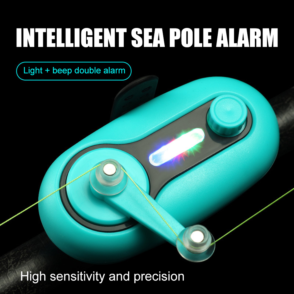 Smart Fish Bite Alarm, Smart Fish Bite Alarm is a LED light & sound fishing  alert device to make you always alert once fish gets hooked.  😘Get》》