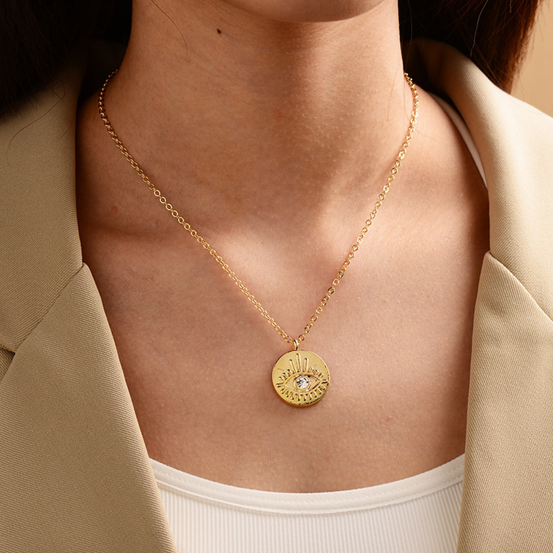 6c780ece 37af 4861 9f76 206b2f9c848c Fashion gold-plated devil's eye necklace
