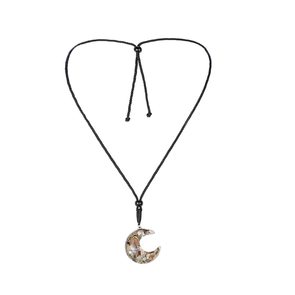 6e021ac6 fd83 4075 9fa2 9eb141f449e4 Transparent Resin Rough Moon Pendant