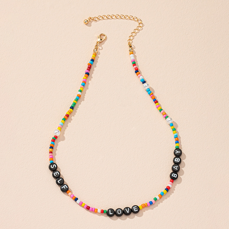 6e2d3ab2 a6cc 4e7a 840c 238867ec3704 Net Red New Retro Personality Design Letter Necklace Women