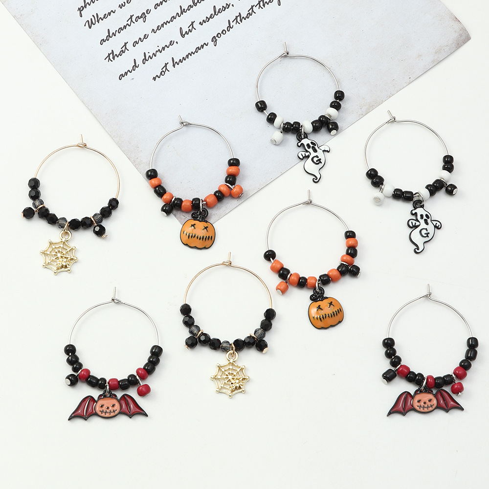 Fun Pumpkin Earrings With Rice Beads 2 70a3caf2 86ec 449b b665 2e8cb97d0df3 Fun Pumpkin Earrings With Rice Beads