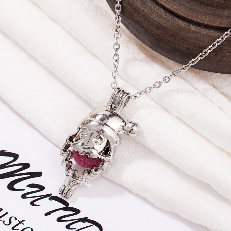 749a4e94 ecdf 41d0 be94 d1fd99393a5a Personalized European And American Style Santa Claus Head Aromatherapy Pearls