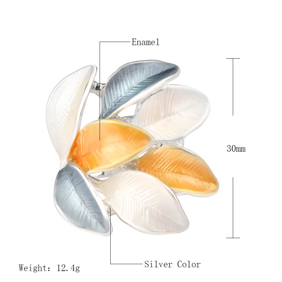 7822cf92 bde3 45a7 8150 04bcf1fc374b Colorful leaf ladies ring