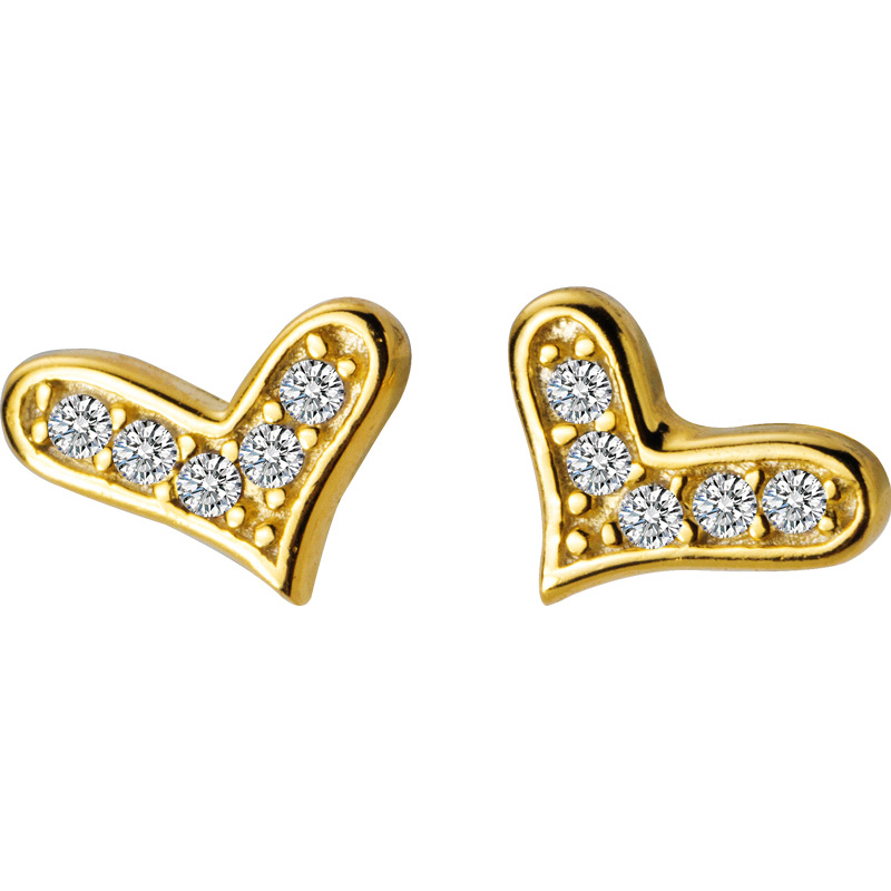 7a7d4643 54fb 439b b1c0 ab111056b01f Tremella Studs Female Small Diamond Love Sweet