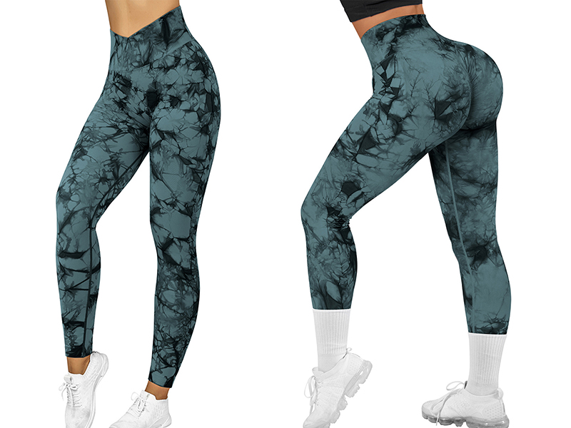 Tie Dye Leggings Women Yoga Pants Push up Sport Fitness Running