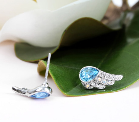 Crystal Angel Wings Super Flashing Gemstone Earrings 4 7d995fe9 52ea 4d47 a3f7 1b6fe518caf6 Crystal Angel Wings Super Flashing Gemstone Earrings