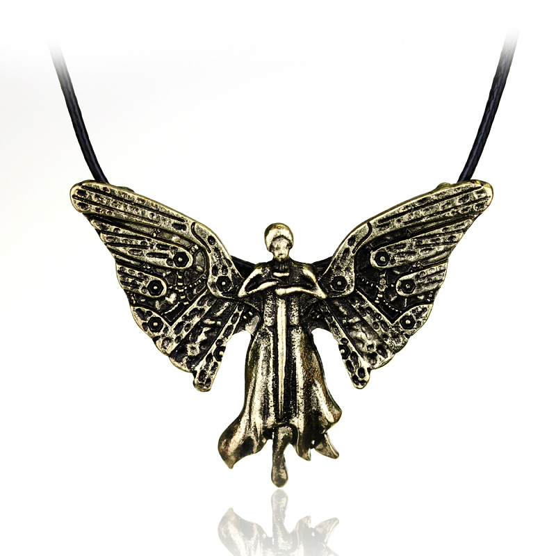 7da672ca 4d2f 4b79 8e87 8143259c0ea9 Skeletal City Necklace Pendant With Angel Wings