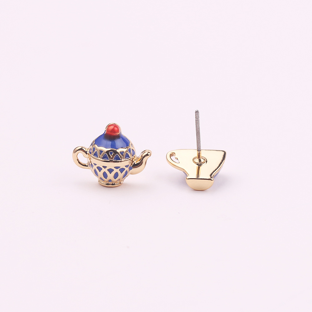 New Fashion Style Cute Personality Alloy Teacup Set Earrings 14 7fa4eb63 83ae 437c 96ed a9f43886b526 New Fashion Style Cute Personality Alloy Teacup Set Earrings