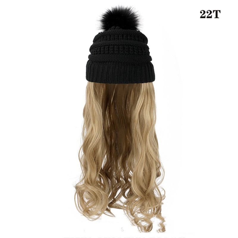 Chic Hat Wigs: Elevate style seamlessly with this versatile fashion fusion .image 9