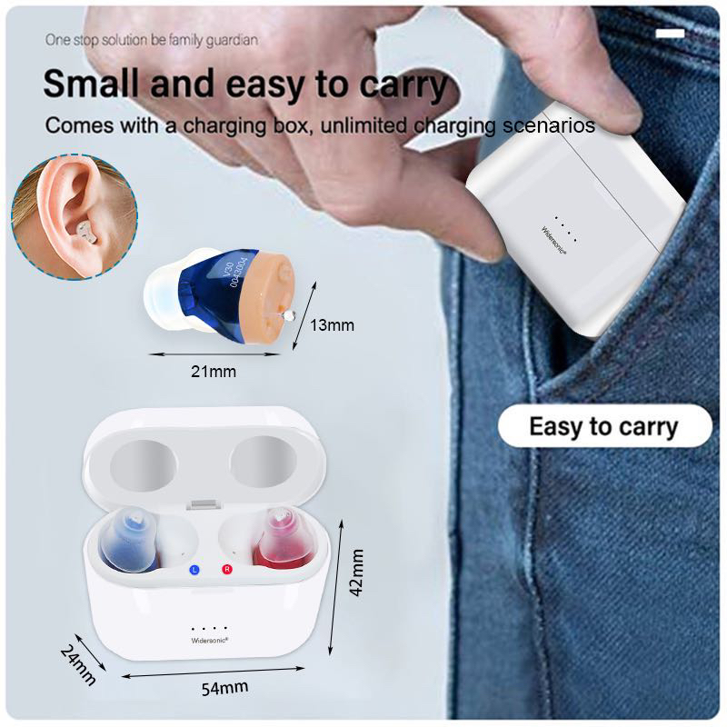 Rechargeable Sound Amplifier For The Elderly, Hearing Auxiliary Hearing Sound Amplifier 17