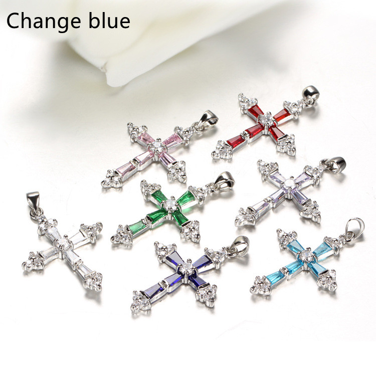 813bdb6e ba93 47bf 9416 ae6ec9ba3113 Simple Cross Pendant Women's Money Decorated With Micro
