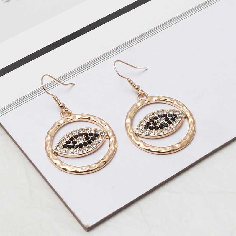 84783cc1 aadd 4eea bb84 9ada8b9256d7 Long Eyes Inlaid Gemstone Round Fashion Earrings And Necklace Set