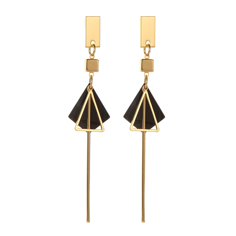 8702ce2d b77d 4b17 be6c dd509a13fde7 Tassel Earrings Acetate Plate Geometric Stud Earrings
