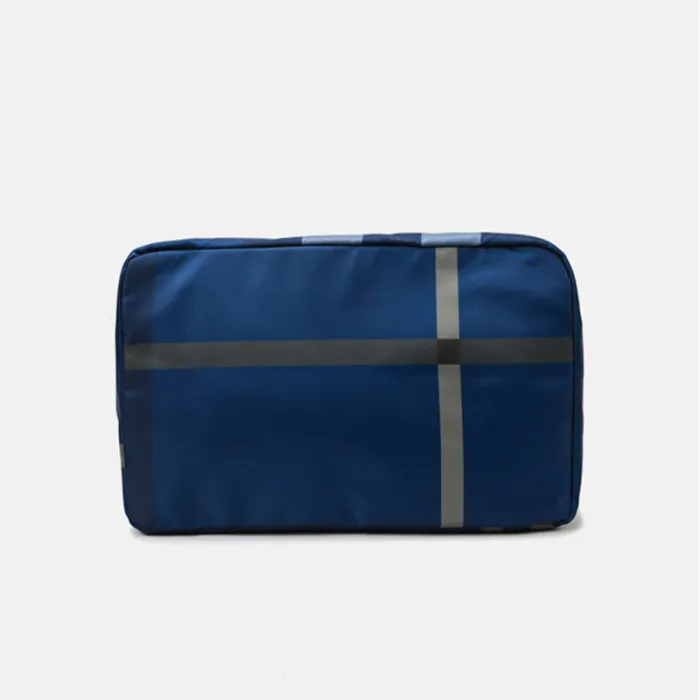 Foldable Travel Duffel Bag with Wet-Dry Pocket and Shoe Compartment, 20-35 L Gym and Weekender Bag - detail photo 9