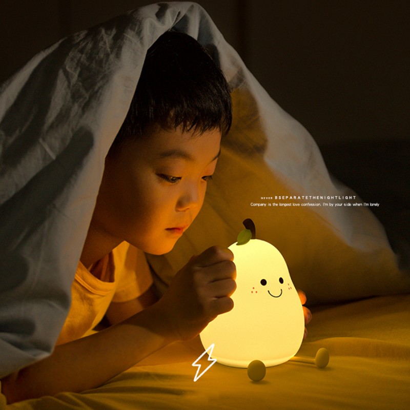 Pear Night Light Cute Pear Lamp sleep lamp for kids and adults