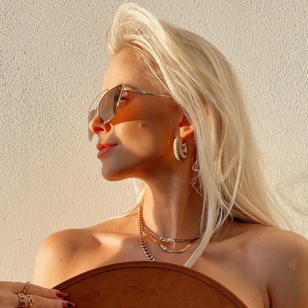 Electric Water Pipe Shape Gold-plated Earrings 2 8bd929d2 910b 4b92 af0a bd06f8b908bc Electric Water Pipe Shape Gold-plated Earrings