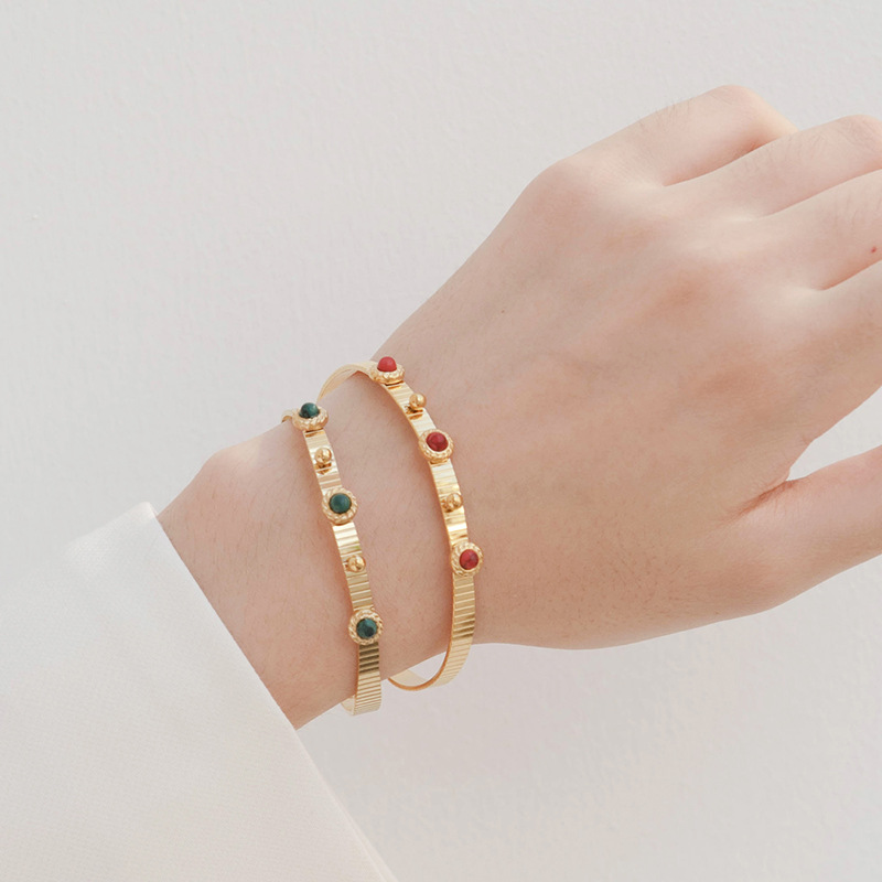 8c35c4aa 50c9 490f b8f8 5bffad6e6eb0 Vintage Natural Stone Adjustable Stainless Steel Bracelet