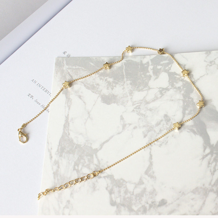 8d4e1d72 cd31 48e6 896b 489326ef951f Star beads in series necklace