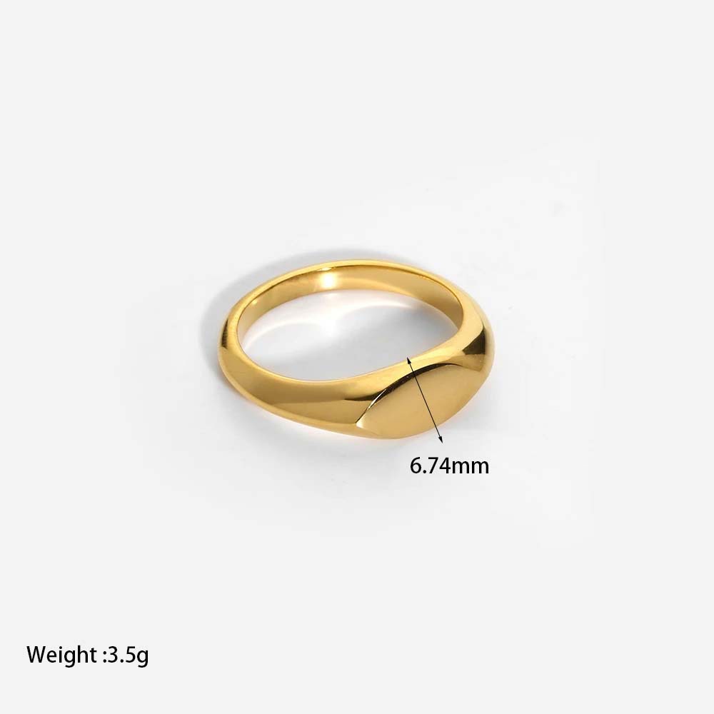 Women's Light Luxury Trendy 18K Stainless Steel Gold-plated Ring 2 900344bd ab5e 4613 9efb 56cf39f20759 Women's Light Luxury Trendy 18K Stainless Steel Gold-plated Ring