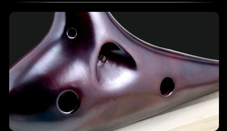 Smoked 12-Hole AC Performance Ocarina