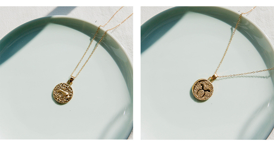 91d06226 9969 4d5f be5b e365594c1570 Personalized twelve constellation pendant clavicle chain