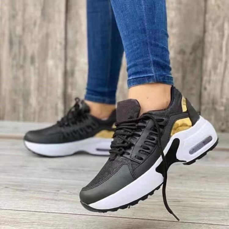 Qengg Women Sneakers Lightweight Sports Shoes for Women Platform Zapatillas  Mujer Chunky Heels Sneaker… in 2023 | Casual sneakers women, Womens sneakers,  Casual shoes women