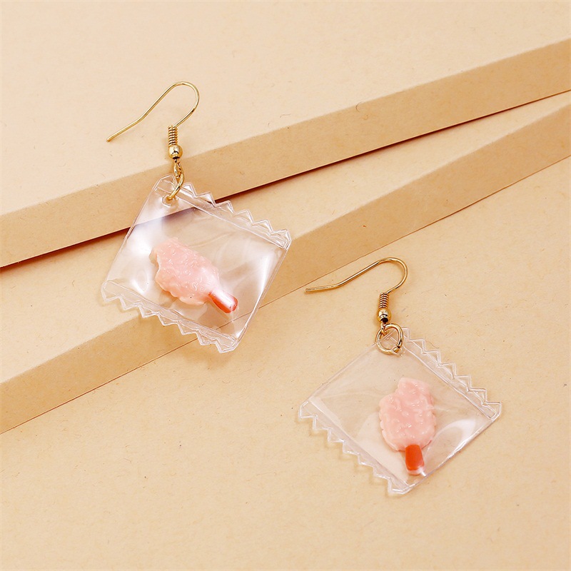92aa2068 c403 4d43 8502 2a5a720cddc9 Personality Candy Net Red Pop Earrings