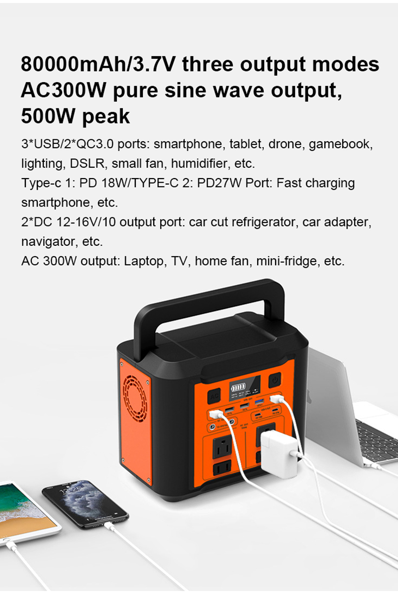Portable Power Station 300W 9