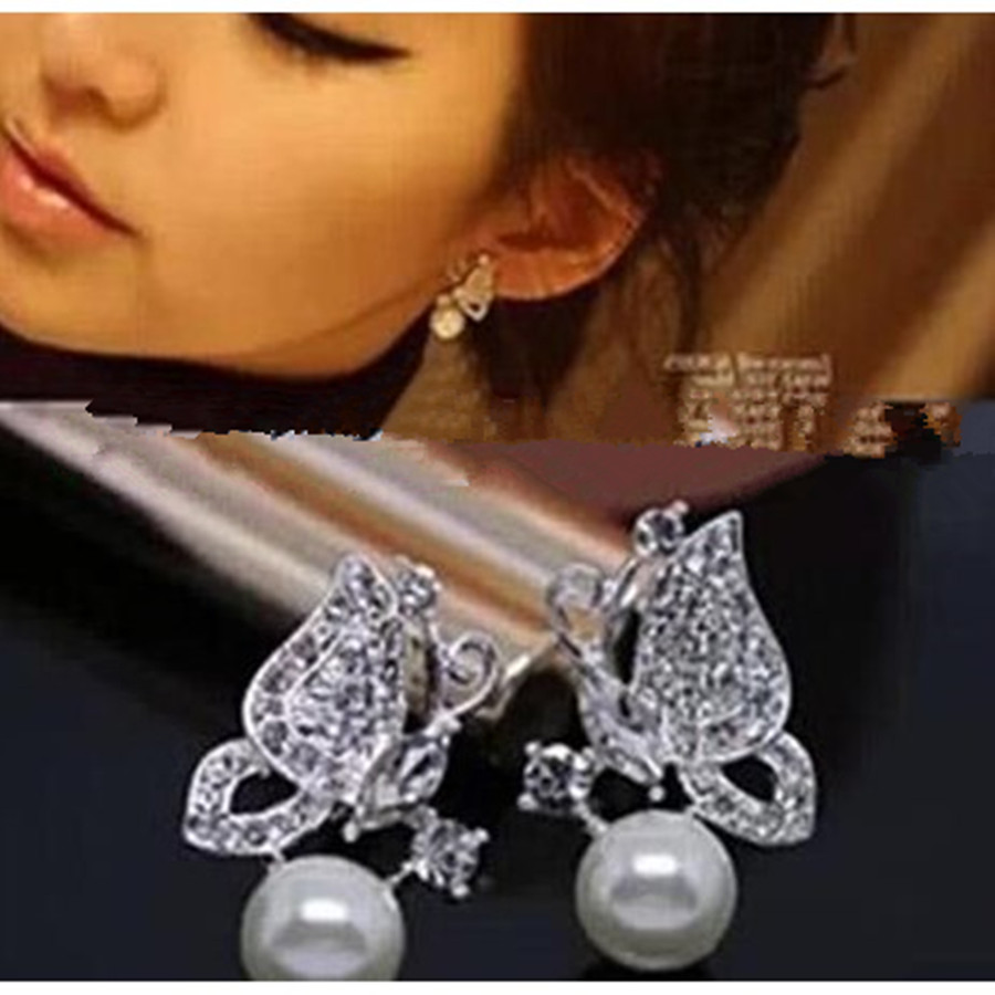 932670b6 3947 45dd a322 76f42791cde2 Bridal temperament no hole Pearl Earrings ear clip