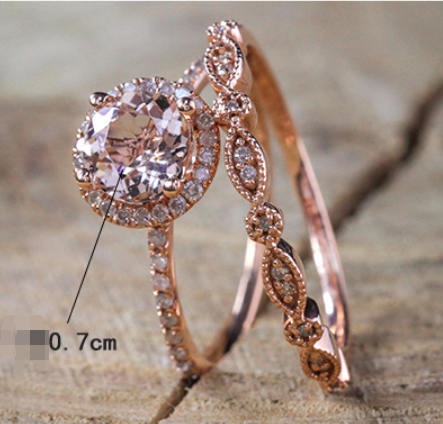 18k Rose Gold Ring In Europe And America 7 93489458 6610 47f4 8bad ff27ea7187c8 18k Rose Gold Ring In Europe And America