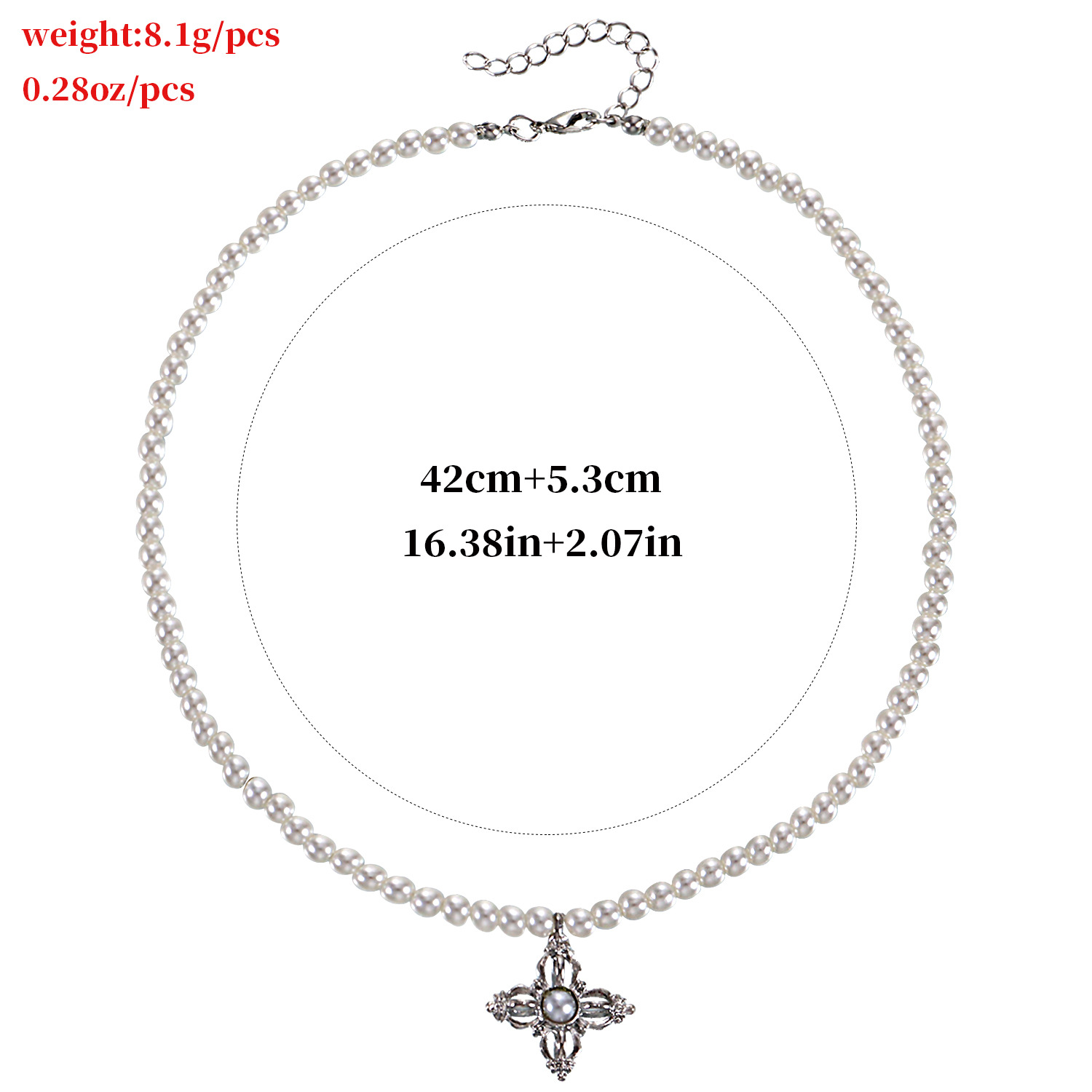 93d5c9e3 575c 442e 8073 aadde0ef845c Temperament Fashion Trend Short Pearl Necklace