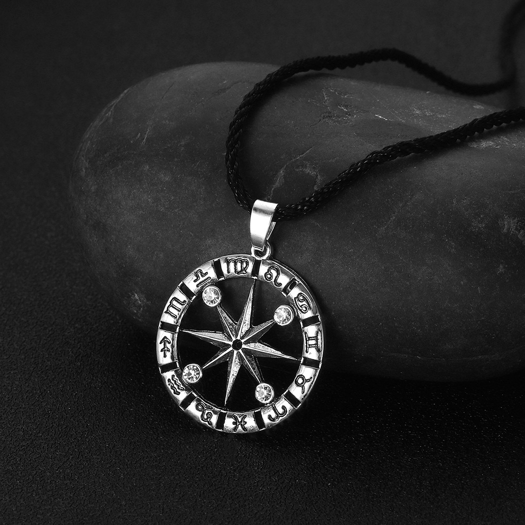 European And American New Compass Pendant Necklace For Men And Women 10 94a32a7d d9cd 49ad a0d6 e46b6c06d429 European And American New Compass Pendant Necklace For Men And Women