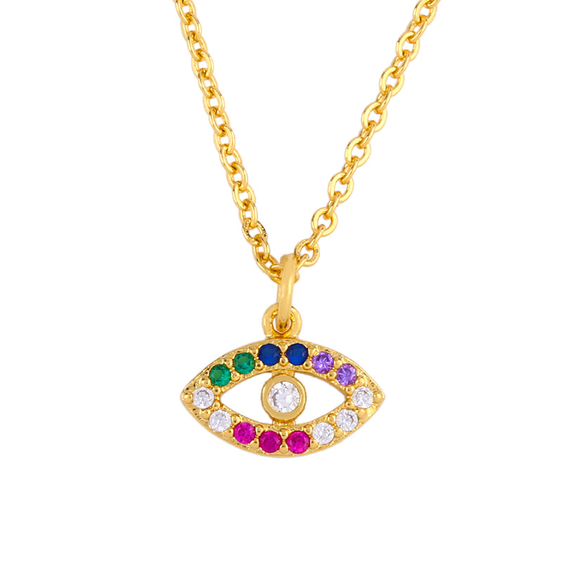 98c85cac 69e3 4165 a1fc b84fed0eab2e Simple female wild devil's eye pendant necklace jewelry