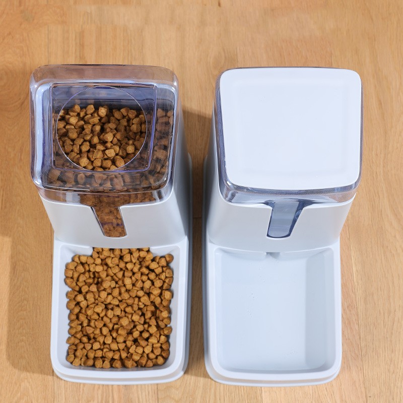 Pet Double Bowl Automatic Feeder