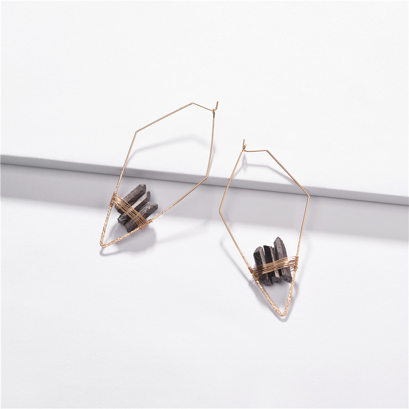 Copper Wire Geometric Arrow Original Crystal Columnar Tooth Stone Earrings 5 9928ca42 673f 497a a362 7f2c7a773c7c Copper Wire Geometric Arrow Original Crystal Columnar Tooth Stone Earrings