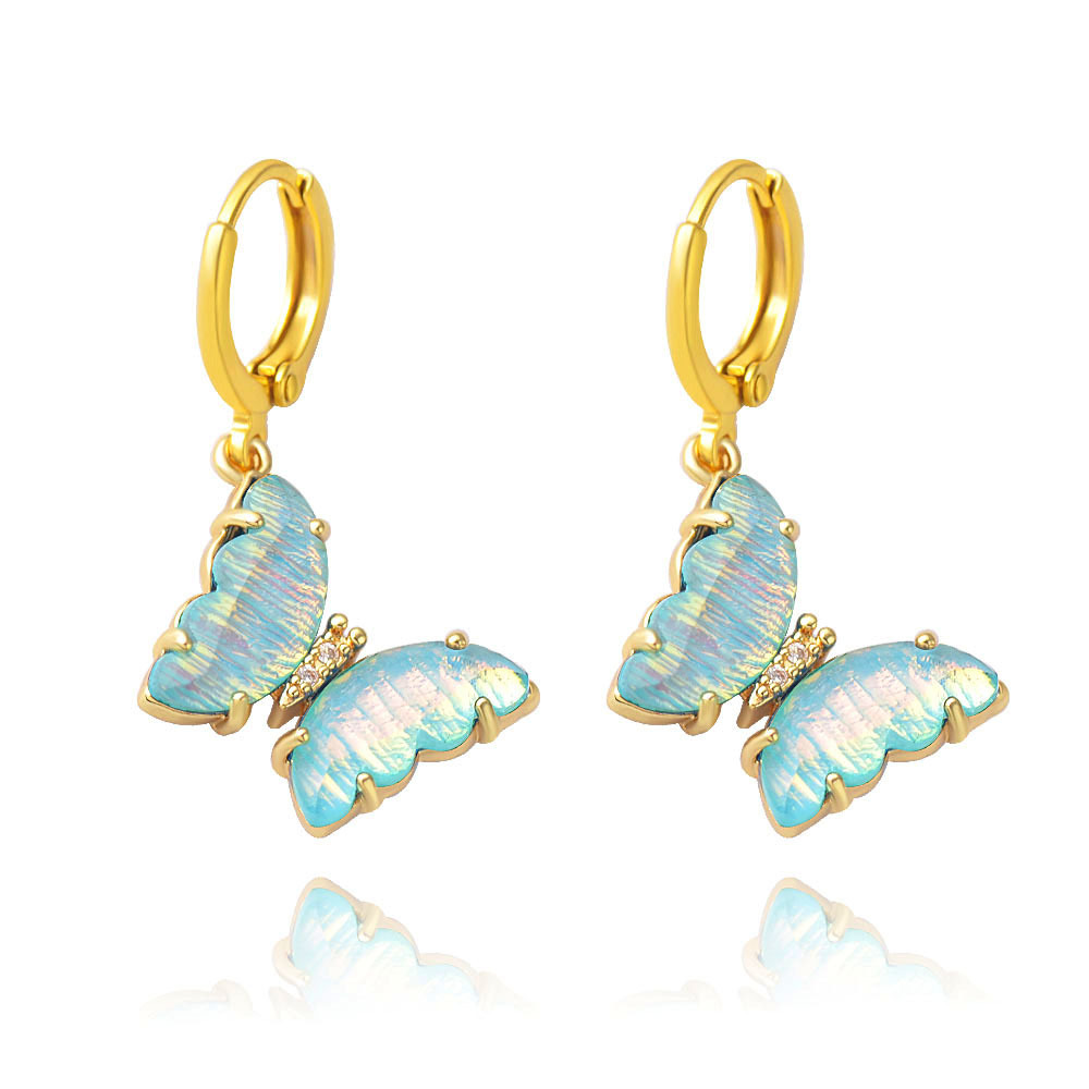 997dead4 4a5a 48d5 8bb2 e0b762006f6e Temperament Butterfly Ear Buckle French Super Fairy Earrings