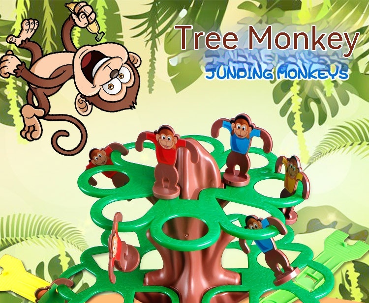 Title 2, Interaktywna gra planszowa Monkey Tree dla rodz...