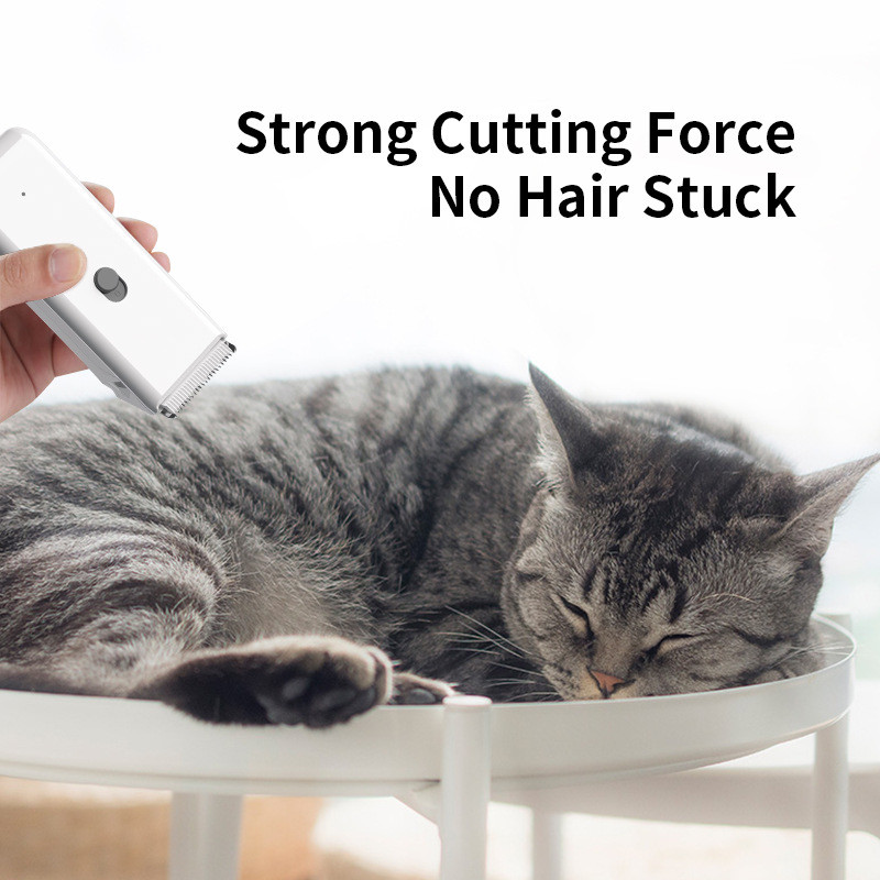 Rechargeable Pet Clipper for Low-Noise Grooming - Perfect for Cats and Dogs Hair Removal
