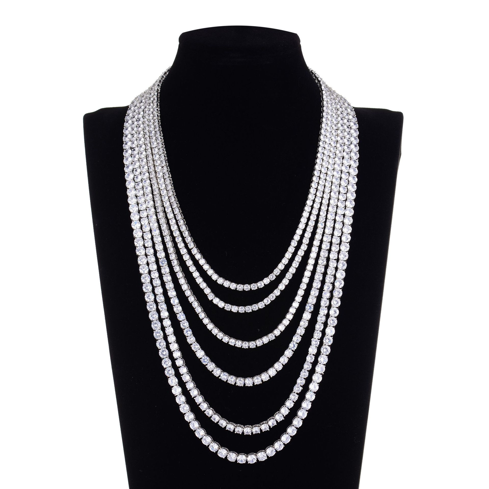 9a39b6f1 9383 4ddf baae 69c236c40eee Fashion Cuban Chain Women's Gold Plated Zircon Jewelry