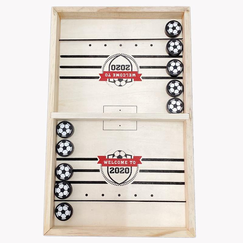 Puck Game Fast Sling Wooden