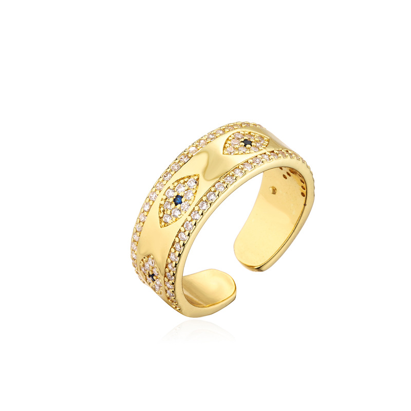 9c614f19 4e79 47b6 8546 ae9523b2625e 18K Gold Plated Copper Zircon Ring