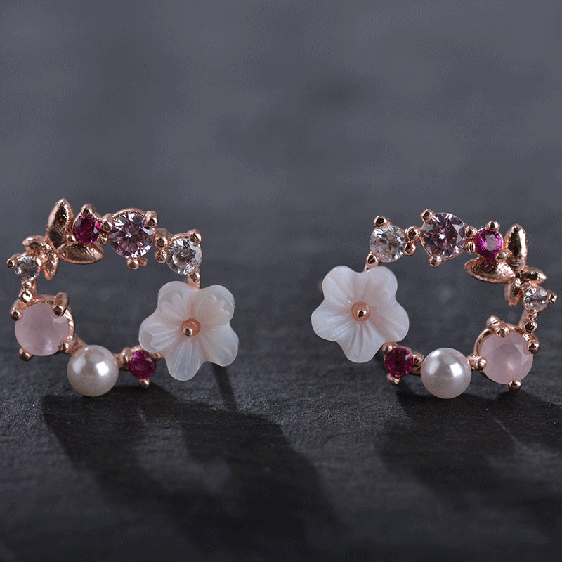 9d132c26 86c3 4798 b1b6 71901fb32798 Girly Heart Pearl Bow Knot Wreath Ears