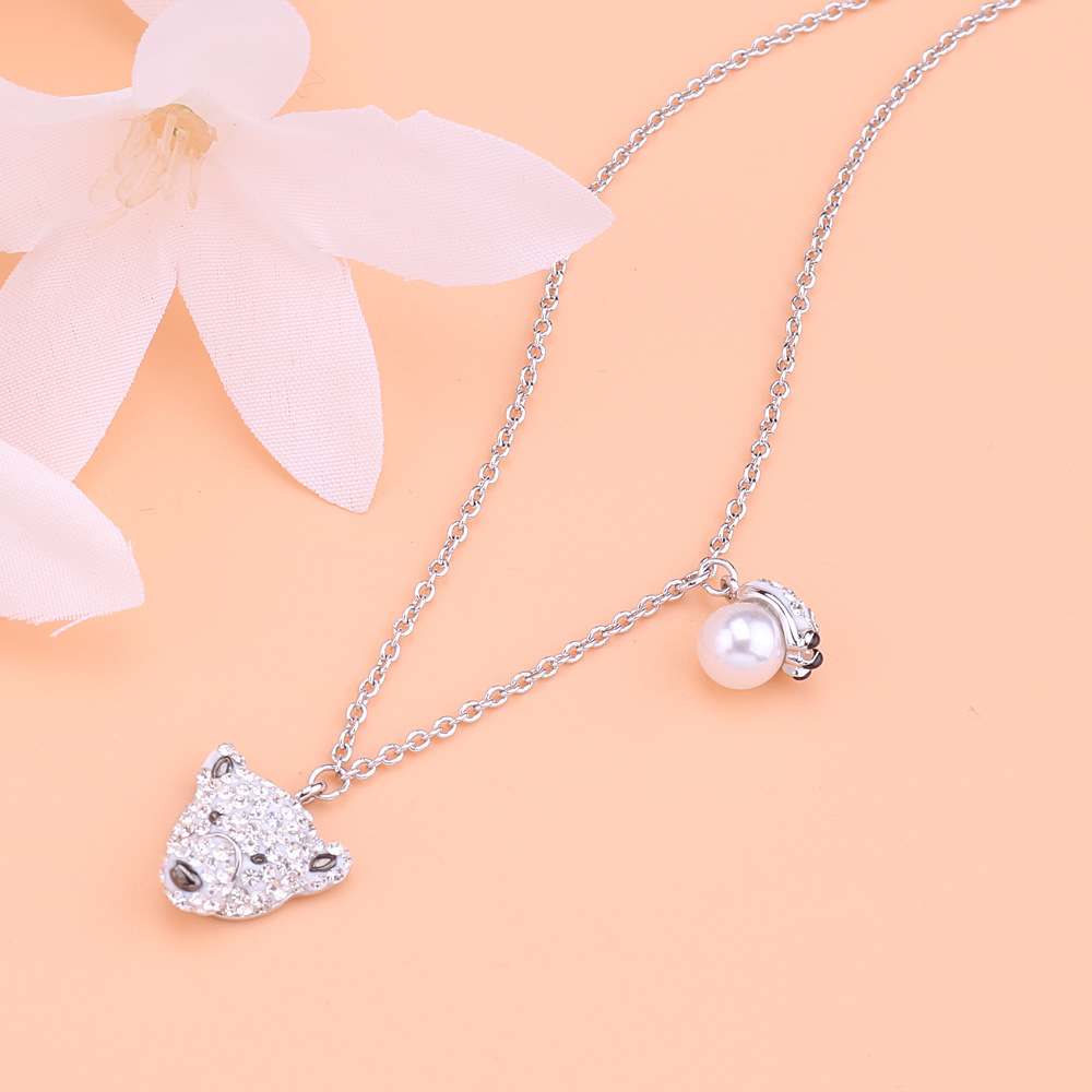 9d48e4cd 7b7c 4996 b796 4ed5a706c36b Lovely Twisted Snake-shaped Clavicle Chain Pendant