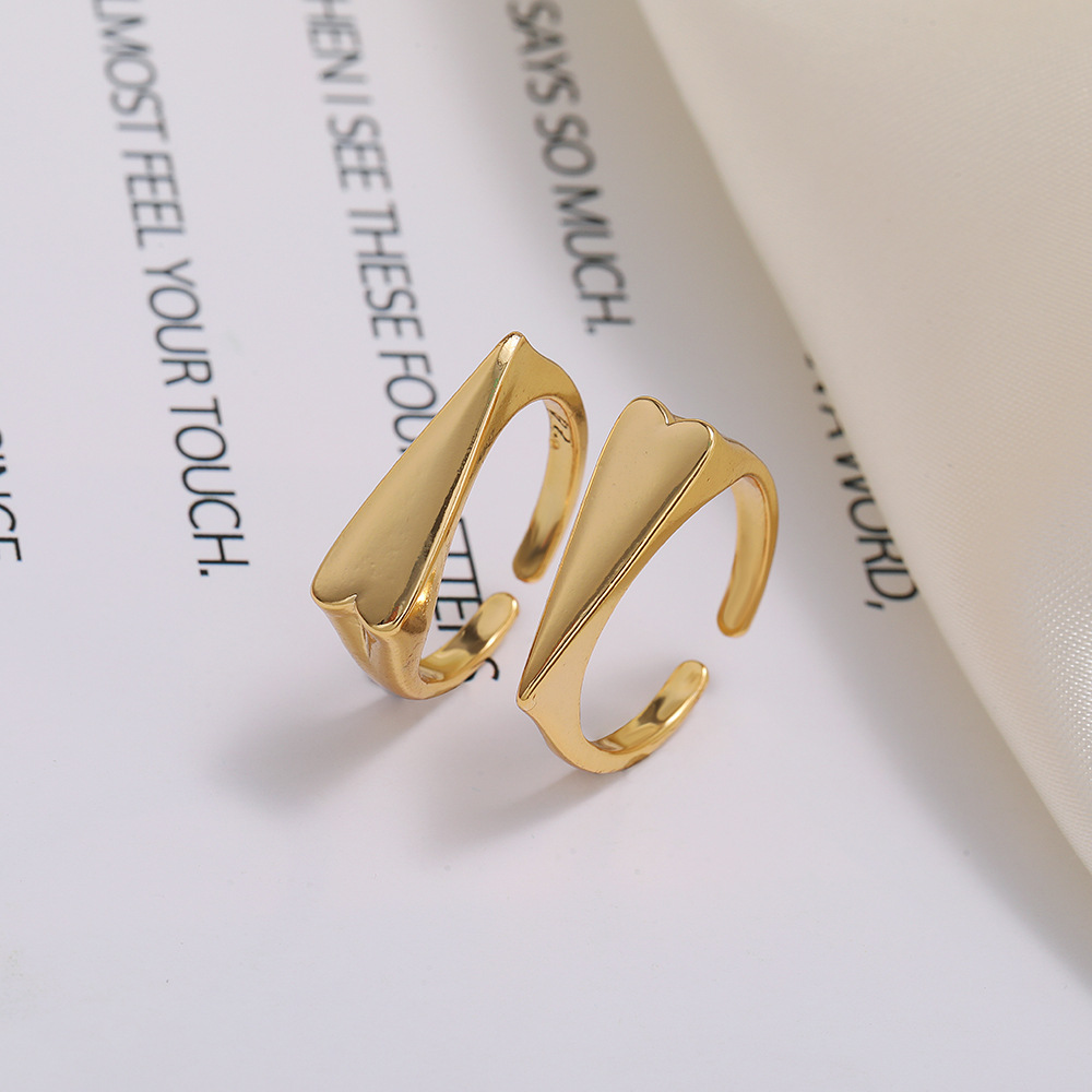 9e372b90 6112 491c a212 650d3ba1c044 Paired Double Love Rings 18K Gold Color Preserving Jewelry